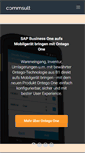 Mobile Screenshot of commsult.de